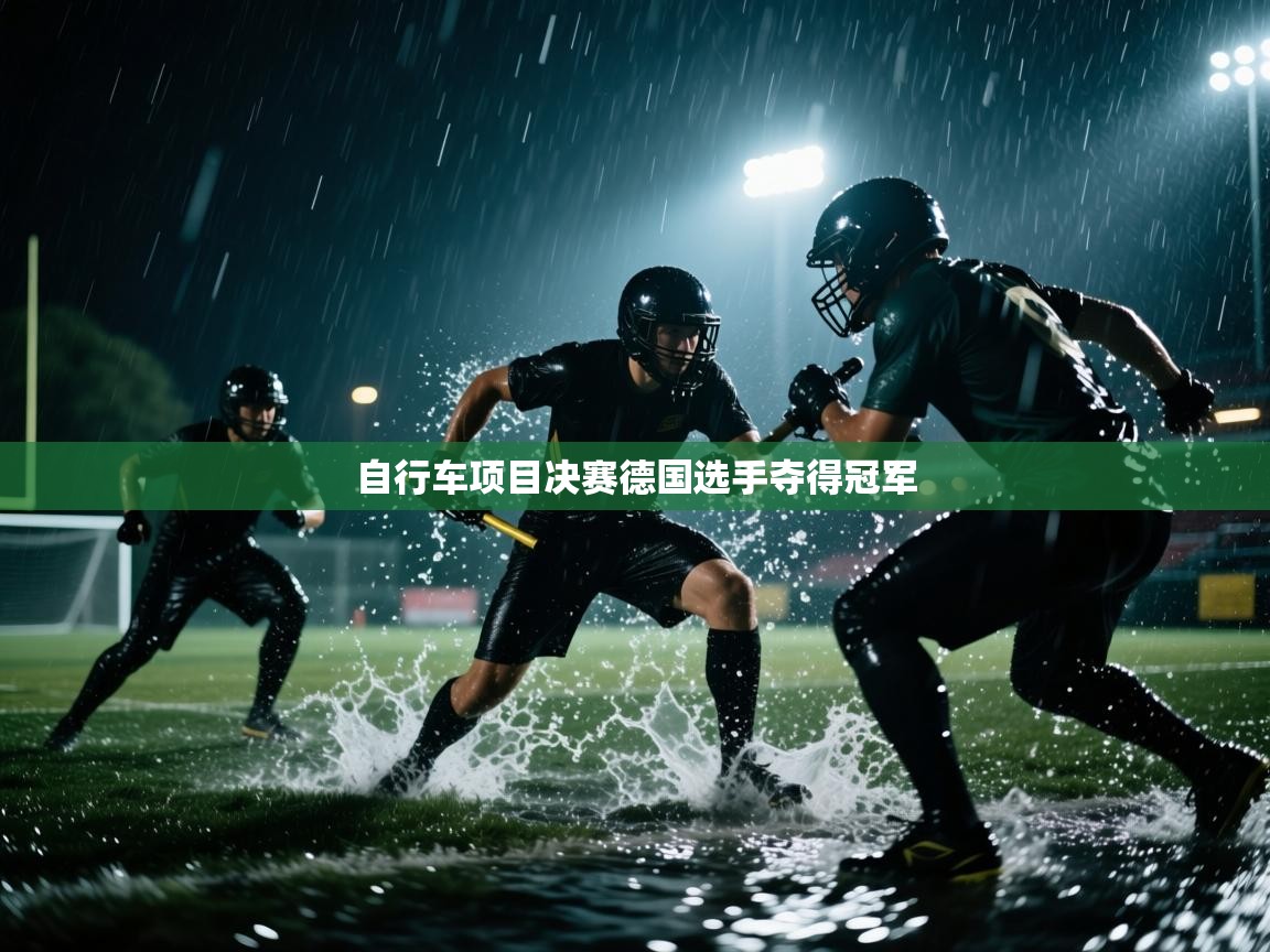 自行车项目决赛德国选手夺得冠军  第1张